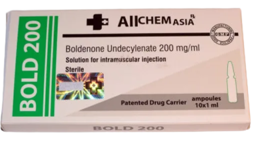 Boldenone 1 ml 200 mg Allchem Asia ( 10 ампул )