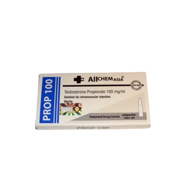 Testosteron Propionate 1ml 100mg ALLCHEM ( 10 ампул )