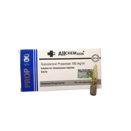 Testosteron Propionate 1ml 100mg ALLCHEM 10 ампул